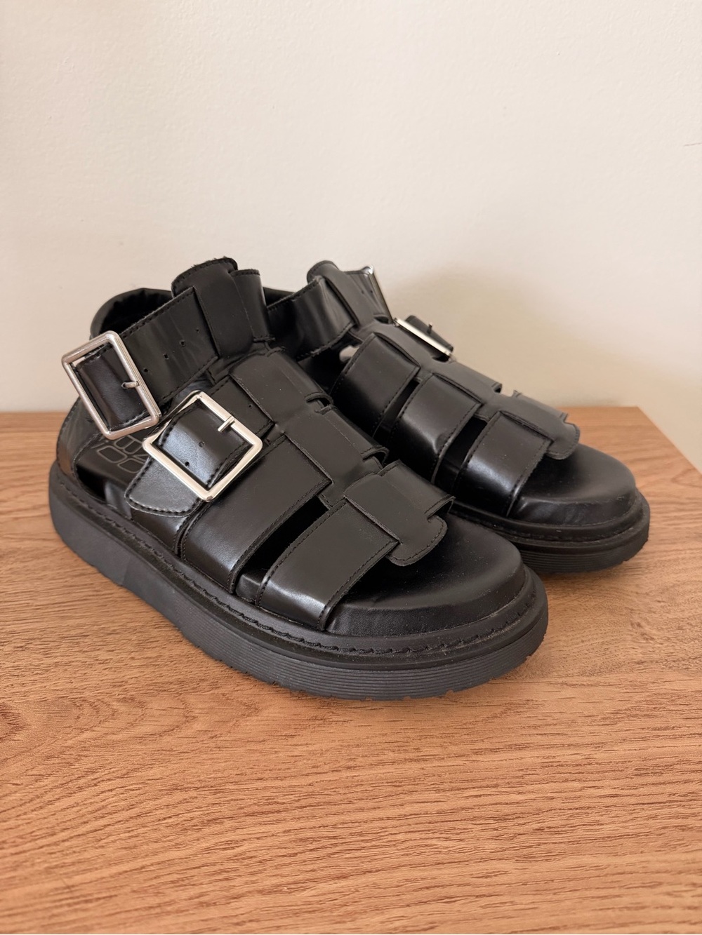 NOBO Black Chunky Sandal